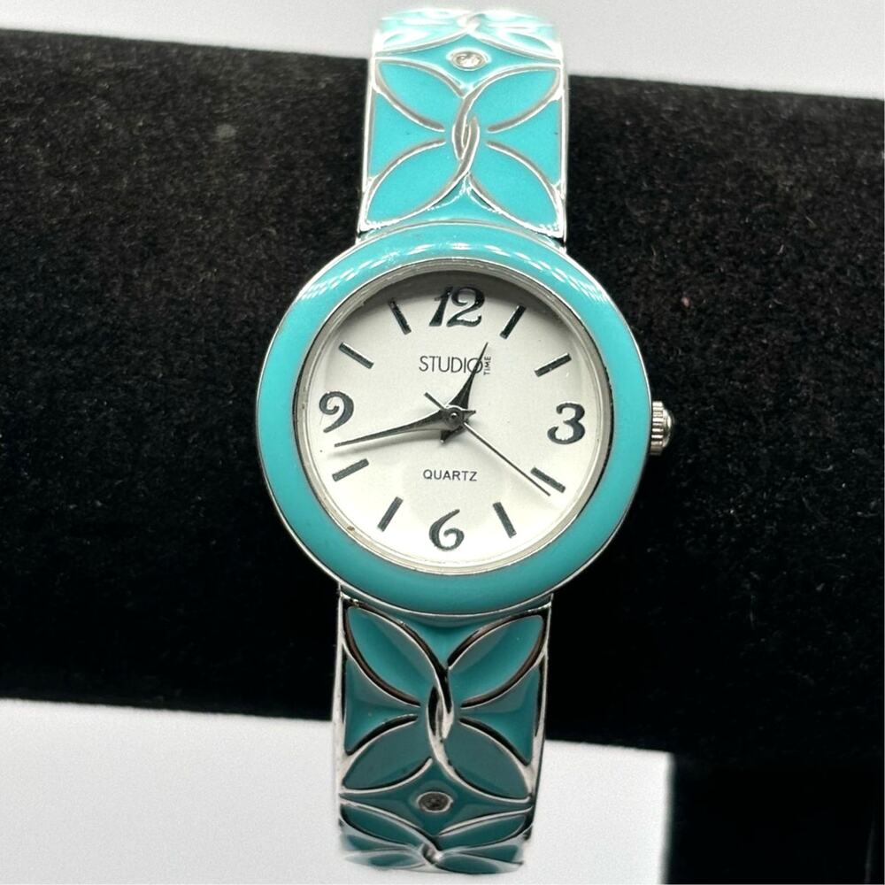 Turquoise Studio Time Cuff Watch